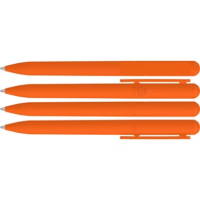 uma® RECYCLED PET PEN CHANGE GUM Drehkugelschreiber, orange