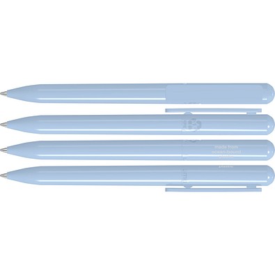 uma® PET PEN CHANGE ocean Drehkugelschreiber, hellblau