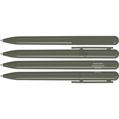 uma® PET PEN CHANGE ocean Drehkugelschreiber, olive