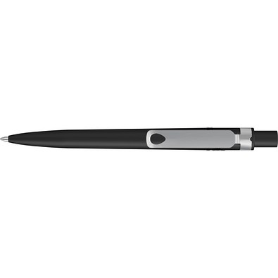 uma® RECYCLED PET PEN CORE F Druckkugelschreiber, schwarz