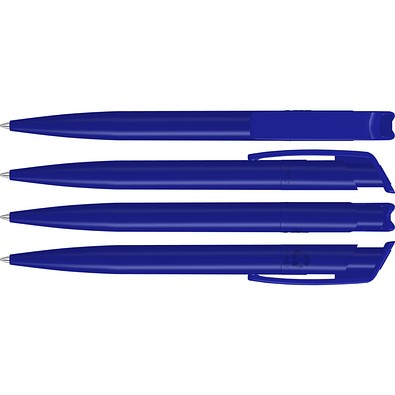 uma® RECYCLED PET PEN Druckkugelschreiber, dunkelblau