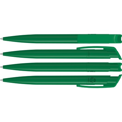 uma® RECYCLED PET PEN Druckkugelschreiber, dunkelgrün
