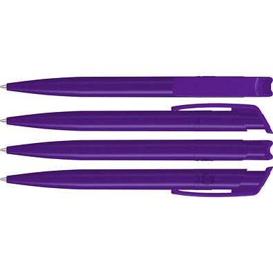 uma® RECYCLED PET PEN Druckkugelschreiber, dunkelviolett