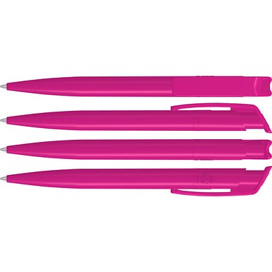 uma® RECYCLED PET PEN Druckkugelschreiber, magenta