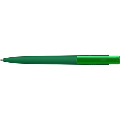 uma® RECYCLED PET PEN PRO K transparent GUM Druckkugelschreiber, dunkelgrün