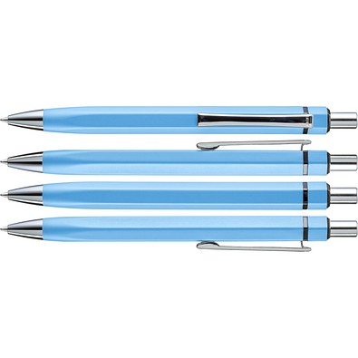 uma® SIX Druckkugelschreiber, hellblau