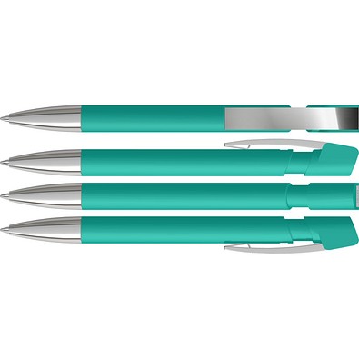 uma® SKY M SI GUM Druckkugelschreiber, petrol