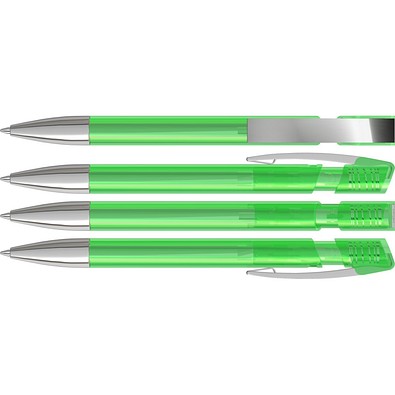uma® SKY transparent M SI Druckkugelschreiber, hellgrün