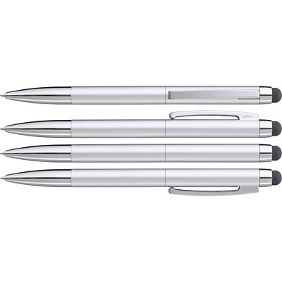 uma® SLIDE TOUCH Drehkugelschreiber, silber