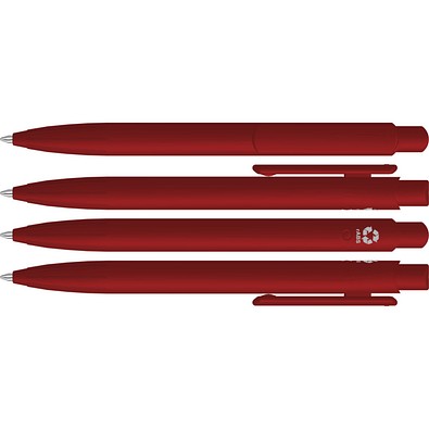 uma® STAGE RECY Druckkugelschreiber, rot
