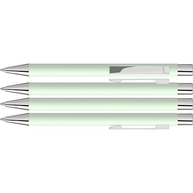 uma® STRAIGHT SI GUM Druckkugelschreiber, pastell grün