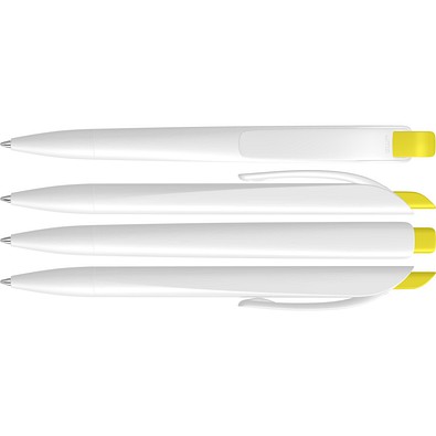 uma® STREAM Druckkugelschreiber, gelb
