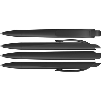 uma® STREAM Druckkugelschreiber, schwarz