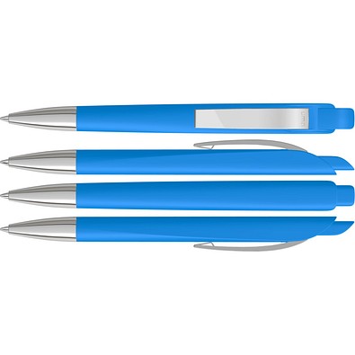 uma® STREAM M SI Druckkugelschreiber, hellblau
