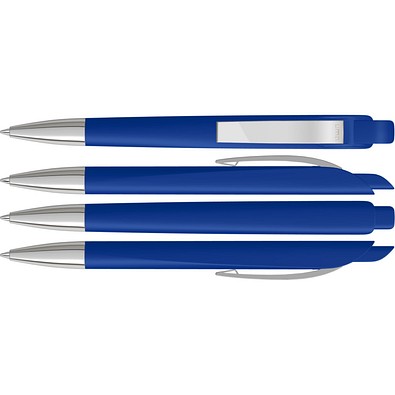uma® STREAM M SI Druckkugelschreiber, mittelblau