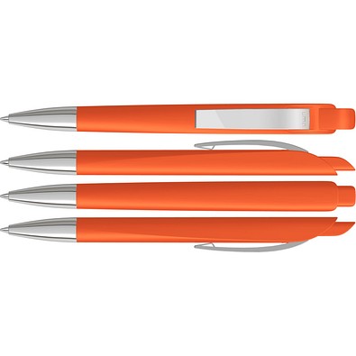 uma® STREAM M SI Druckkugelschreiber, orange