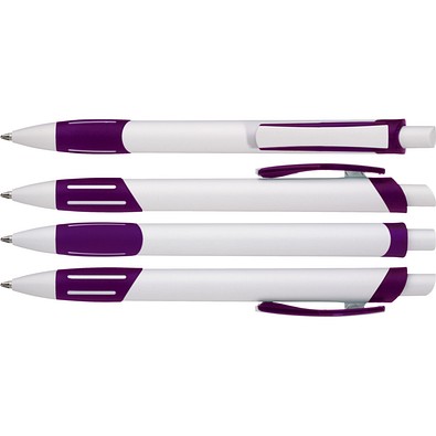 uma® STRIPE Druckkugelschreiber, violett