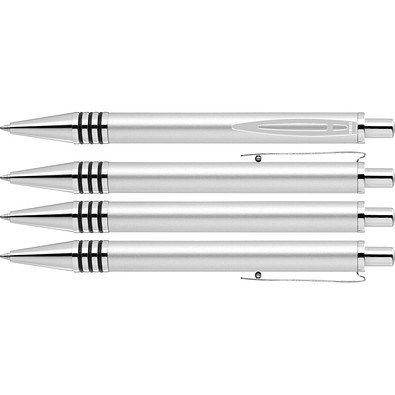 uma® SUPREME Druckkugelschreiber, silber