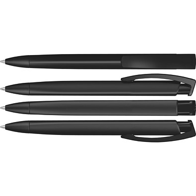 uma® TRINITY RECY Druckkugelschreiber, schwarz