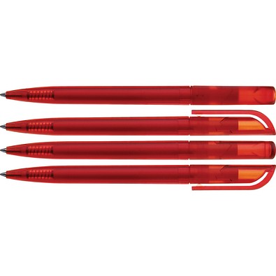 uma® TWISTY frozen Drehkugelschreiber, rot