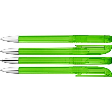 uma® UP transparent SI Drehkugelschreiber, hellgrün