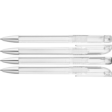 uma® UP transparent SI Drehkugelschreiber, klar