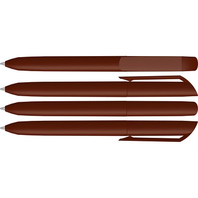 uma® VANE F Drehkugelschreiber, aubergine