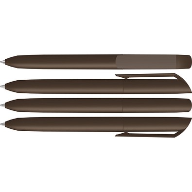 uma® VANE F Drehkugelschreiber, braun