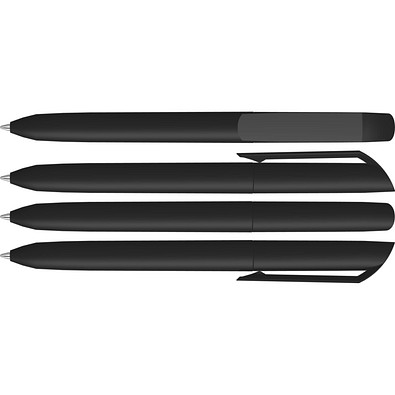 uma® VANE F Drehkugelschreiber, schwarz