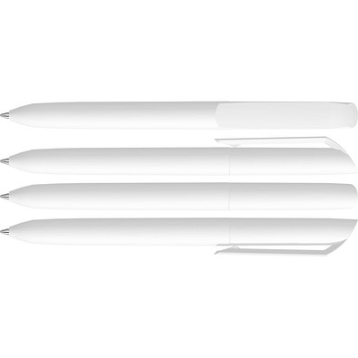 uma® VANE F Drehkugelschreiber, weiss