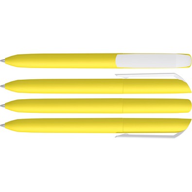 uma® VANE KG GUM Drehkugelschreiber, gelb