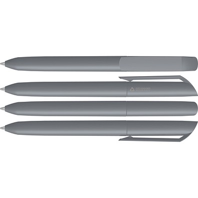 uma® VANE RECY Drehkugelschreiber, anthrazit