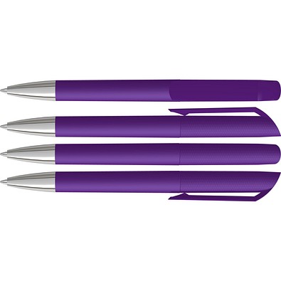 uma® VANE SI GUM Drehkugelschreiber, dunkelviolett