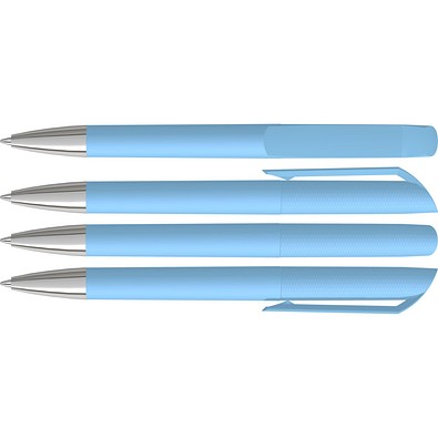 uma® VANE SI GUM Drehkugelschreiber, hellblau