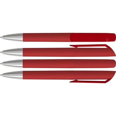 uma® VANE SI GUM Drehkugelschreiber, rot