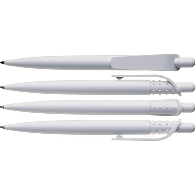 uma® VIANI Druckkugelschreiber, weiss