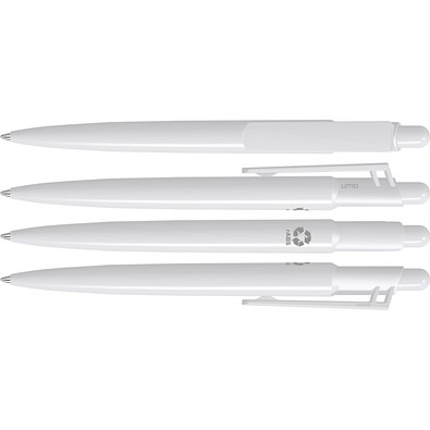 uma® VITAN RECY Druckkugelschreiber, weiss