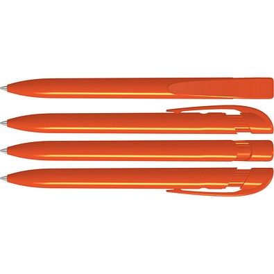 uma® YES antibacterial Druckkugelschreiber, orange