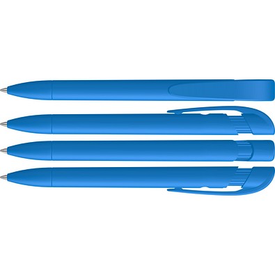 uma® YES F Druckkugelschreiber, hellblau