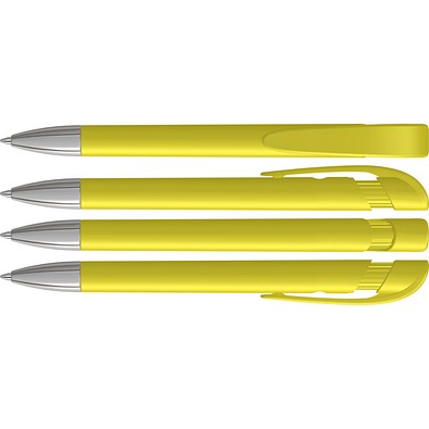 uma® YES F SI Druckkugelschreiber, gelb