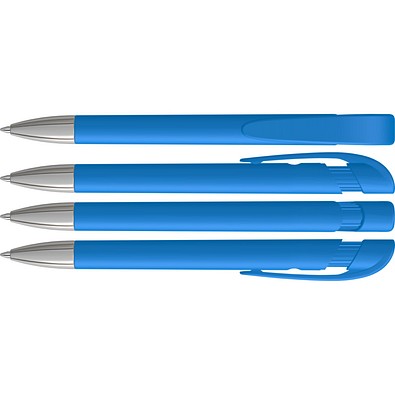 uma® YES F SI Druckkugelschreiber, hellblau