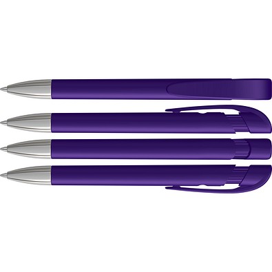 uma® YES F SI Druckkugelschreiber, violett