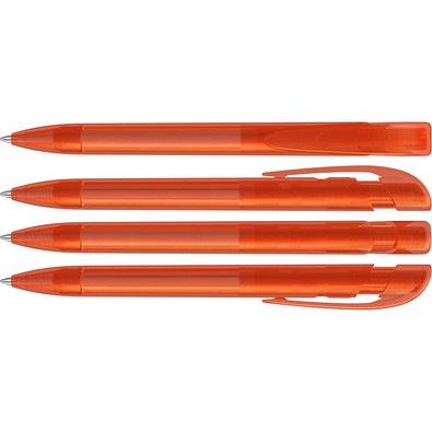 uma® YES frozen Druckkugelschreiber, orange