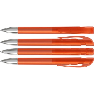 uma® YES frozen SI Druckkugelschreiber, orange