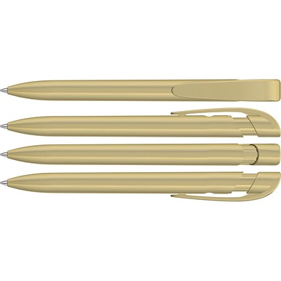 uma® YES LUX Druckkugelschreiber, gold