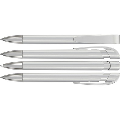 uma® YES LUX SI Druckkugelschreiber, silber