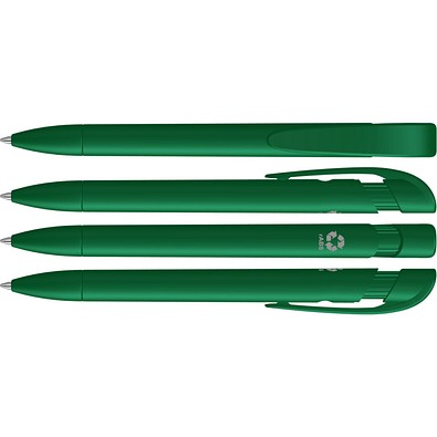 uma® YES RECY Druckkugelschreiber, dunkelgrün