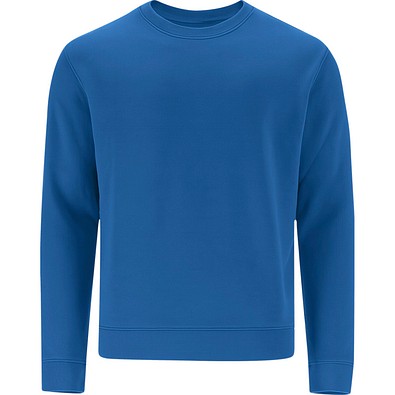 Unisex Sweatshirt mit Rundhalsausschnitt – Klassischer Crewneck, L, BLAU