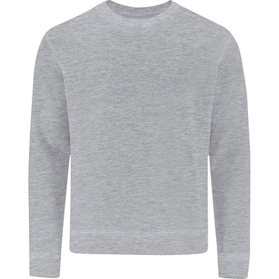 Unisex Sweatshirt mit Rundhalsausschnitt – Klassischer Crewneck, L, GRAU