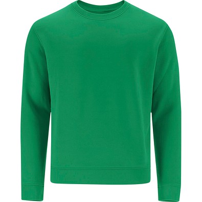 Unisex Sweatshirt mit Rundhalsausschnitt – Klassischer Crewneck, L, GRÜN